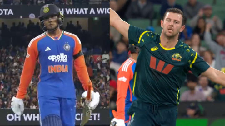 ऑस्ट्रेलिया ने दूसरे टी20 अंतरराष्ट्रीय मैच में भारत को 4 विकेट से हराया, सीरीज़ में 1-0 की बढ़त बनाई ऑस्ट्रेलिया ने दूसरे टी20 अंतरराष्ट्रीय मैच में भारत को 4 विकेट से हराया, सीरीज़ में 1-0 की बढ़त बनाई