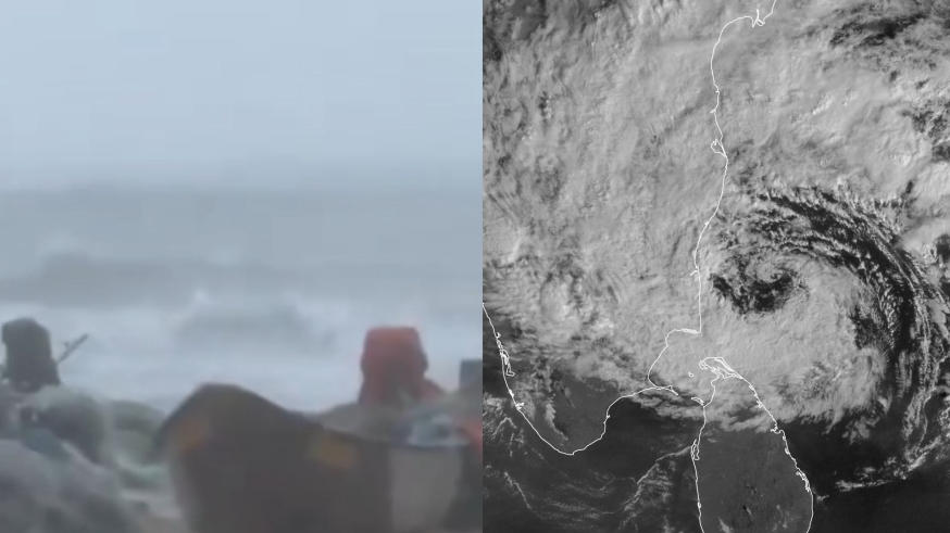 चक्रवात दितवा तट के साथ आगे बढ़ रहा है, तमिलनाडु में रेड अलर्ट जारी