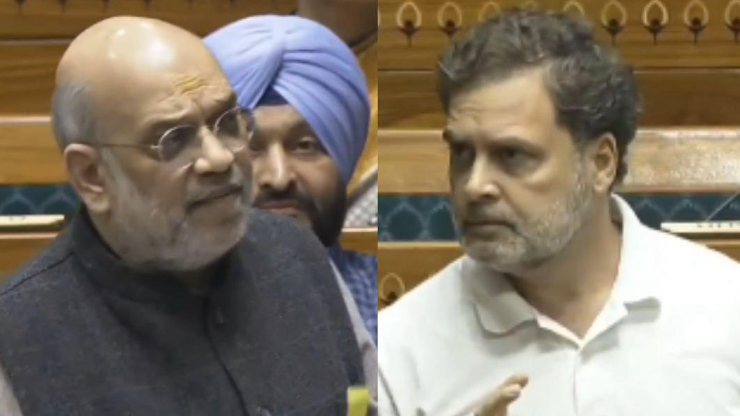 लोकसभा में चुनावी सुधारों की बहस के दौरान अमित शाह और राहुल गांधी में तीखी भिड़ंत