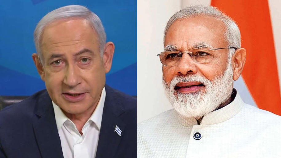 मोदी और नेतन्याहू ने आतंकवाद पर शून्य सहनशीलता दोहराई, भारत–इज़राइल साझेदारी को और सुदृढ़ करने पर जोर दिया मोदी और नेतन्याहू ने आतंकवाद पर शून्य सहनशीलता दोहराई, भारत–इज़राइल साझेदारी को और सुदृढ़ करने पर जोर दिया