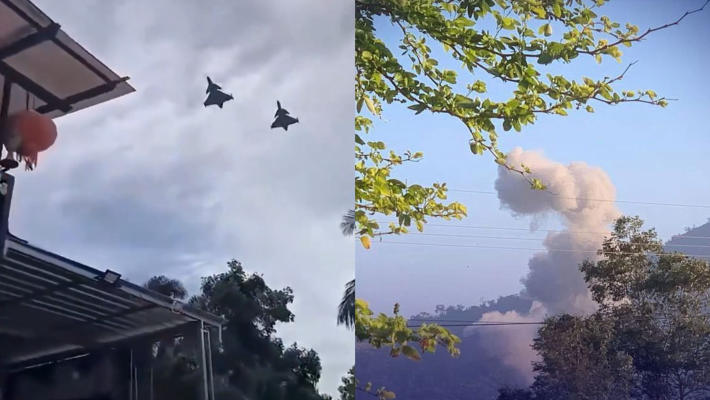 थाईलैंड के कंबोडिया पर हवाई हमलों से दोनों पड़ोसी देशों के बीच फिर लड़ाई भड़की