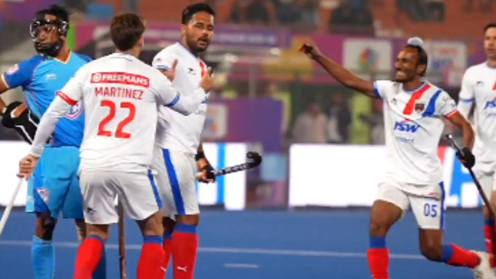 पुरुष हीरो हॉकी इंडिया लीग 2025-26: JSW सूरमा ने HIL GC को 3-1 से हराकर अपना खाता खोला