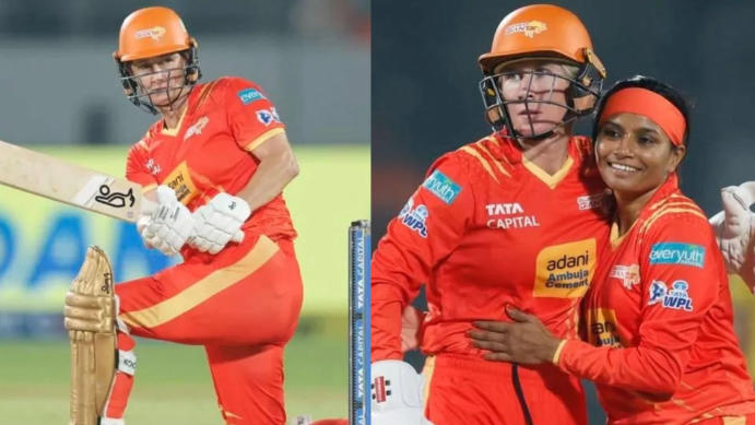WPl 2026: गुजरात जायंट्स ने यूपी वॉरियर्स को 45 रनों से करारी शिकस्त दी WPl 2026: गुजरात जायंट्स ने यूपी वॉरियर्स को 45 रनों से करारी शिकस्त दी