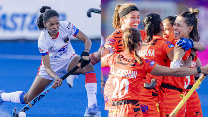 महिला हीरो हॉकी इंडिया लीग 2025–26: जेएसडब्ल्यू सूरमा ने बंगाल टाइगर्स पर 3–2 की जीत के साथ सत्र का शानदार समापन किया महिला हीरो हॉकी इंडिया लीग 2025–26: जेएसडब्ल्यू सूरमा ने बंगाल टाइगर्स पर 3–2 की जीत के साथ सत्र का शानदार समापन किया