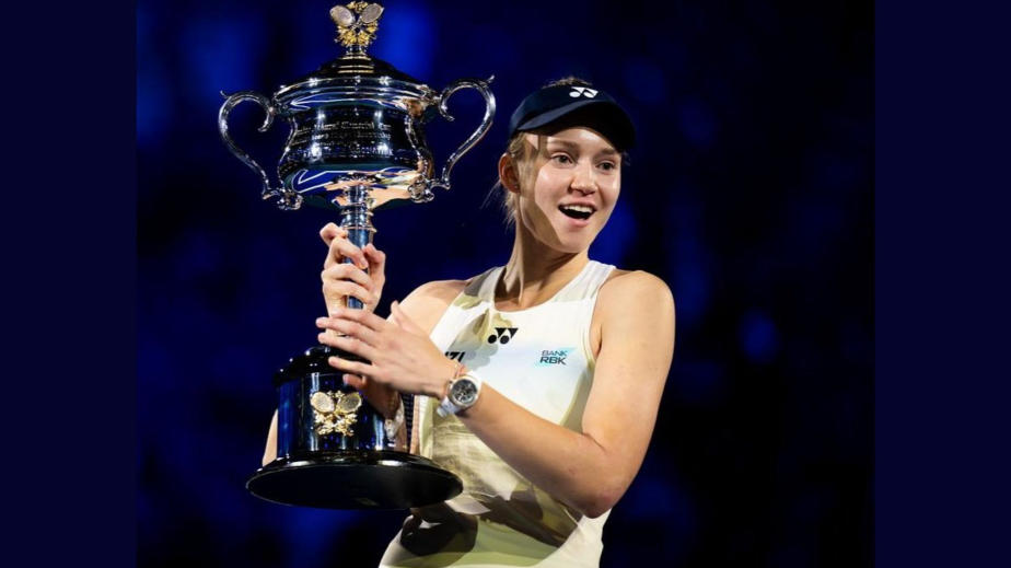 एलेना रिबाकिना ने आर्यना सबालेंका को चौंकाते हुए ऑस्ट्रेलियन ओपन का खिताब जीता