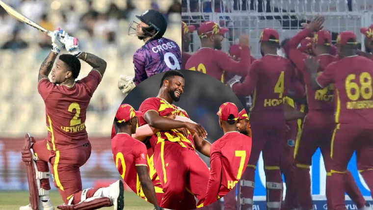 हेटमायर के अर्धशतक और शेफर्ड की हैट्रिक से वेस्टइंडीज ने स्कॉटलैंड पर आसान जीत दर्ज की