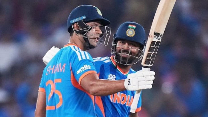 आईसीसी पुरुष टी20 विश्व कप: धीमी पिच पर भारत ने धैर्य बनाए रखा, जीत का सिलसिला जारी