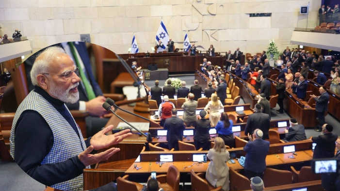 भारत और इज़राइल का आतंकवाद पर शून्य सहिष्णुता का साझा रुख, नेसेट में मोदी ने कहा भारत और इज़राइल का आतंकवाद पर शून्य सहिष्णुता का साझा रुख, नेसेट में मोदी ने कहा