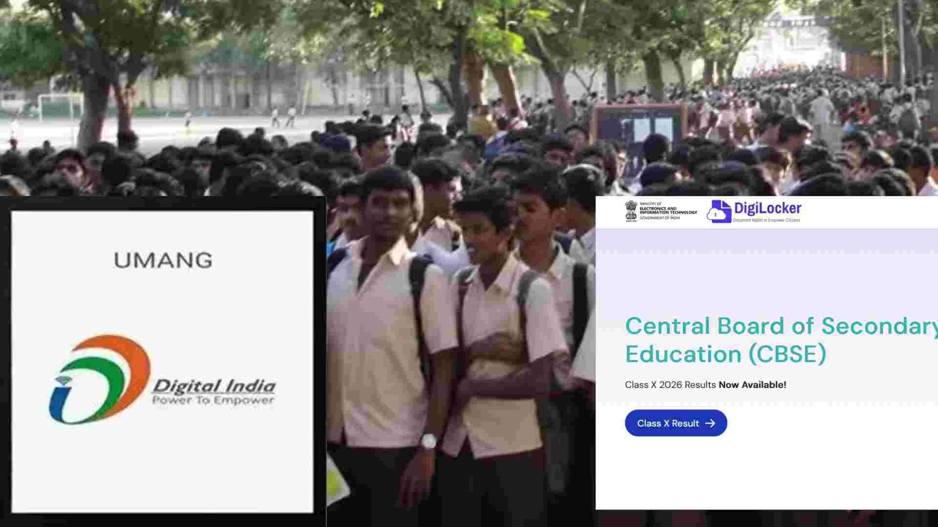 CBSE ने 10वीं के नतीजे जारी किए, छात्र UMANG और DigiLocker पर परिणाम देख सकते हैं