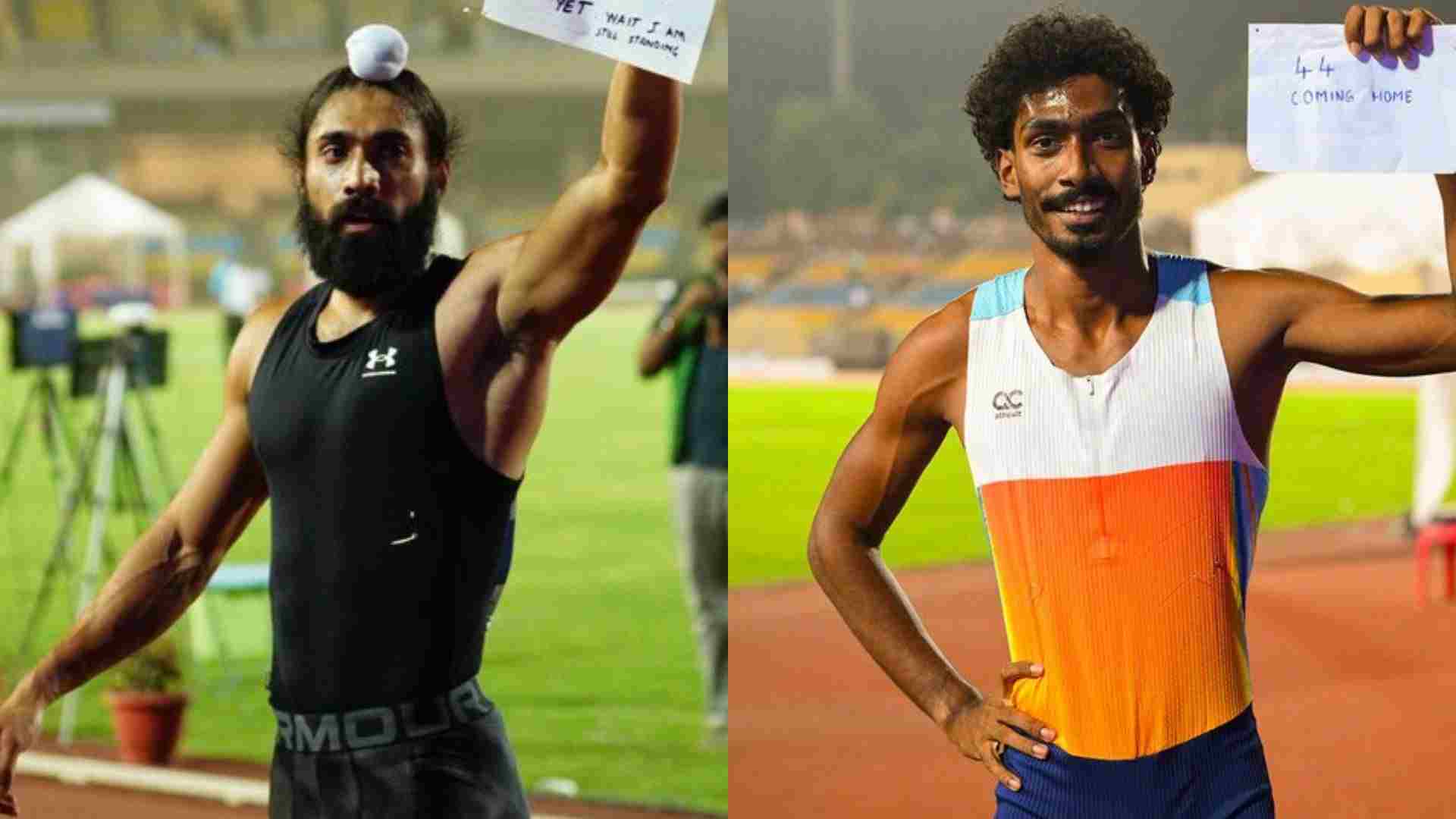 ऐतिहासिक स्प्रिंट डबल: गुरिंदरवीर और विशाल टीके ने भारतीय एथलेटिक्स के रिकॉर्ड फिर से लिखे