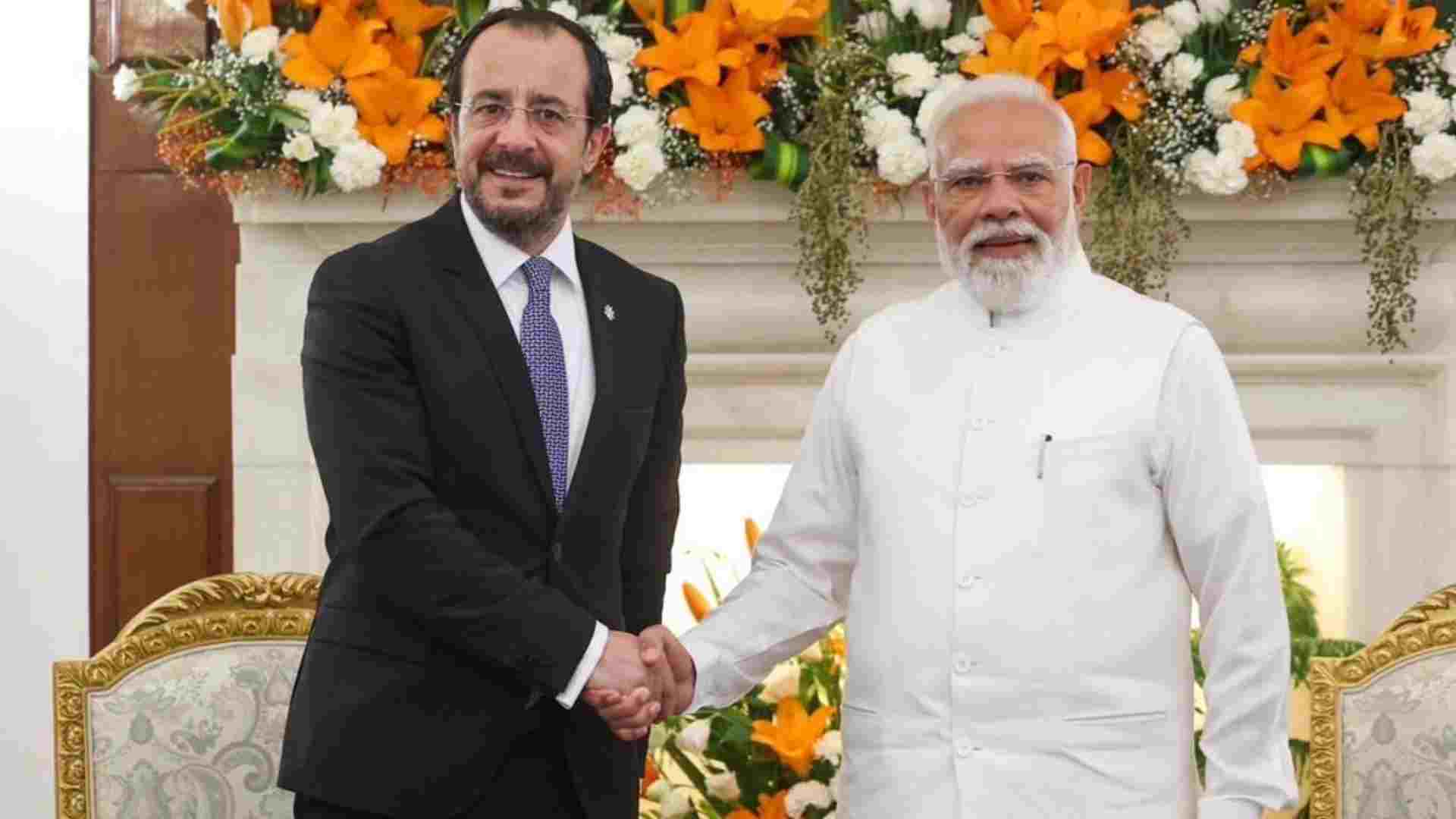भारत और साइप्रस ने रक्षा, व्यापार और प्रौद्योगिकी सहयोग को मजबूत किया
