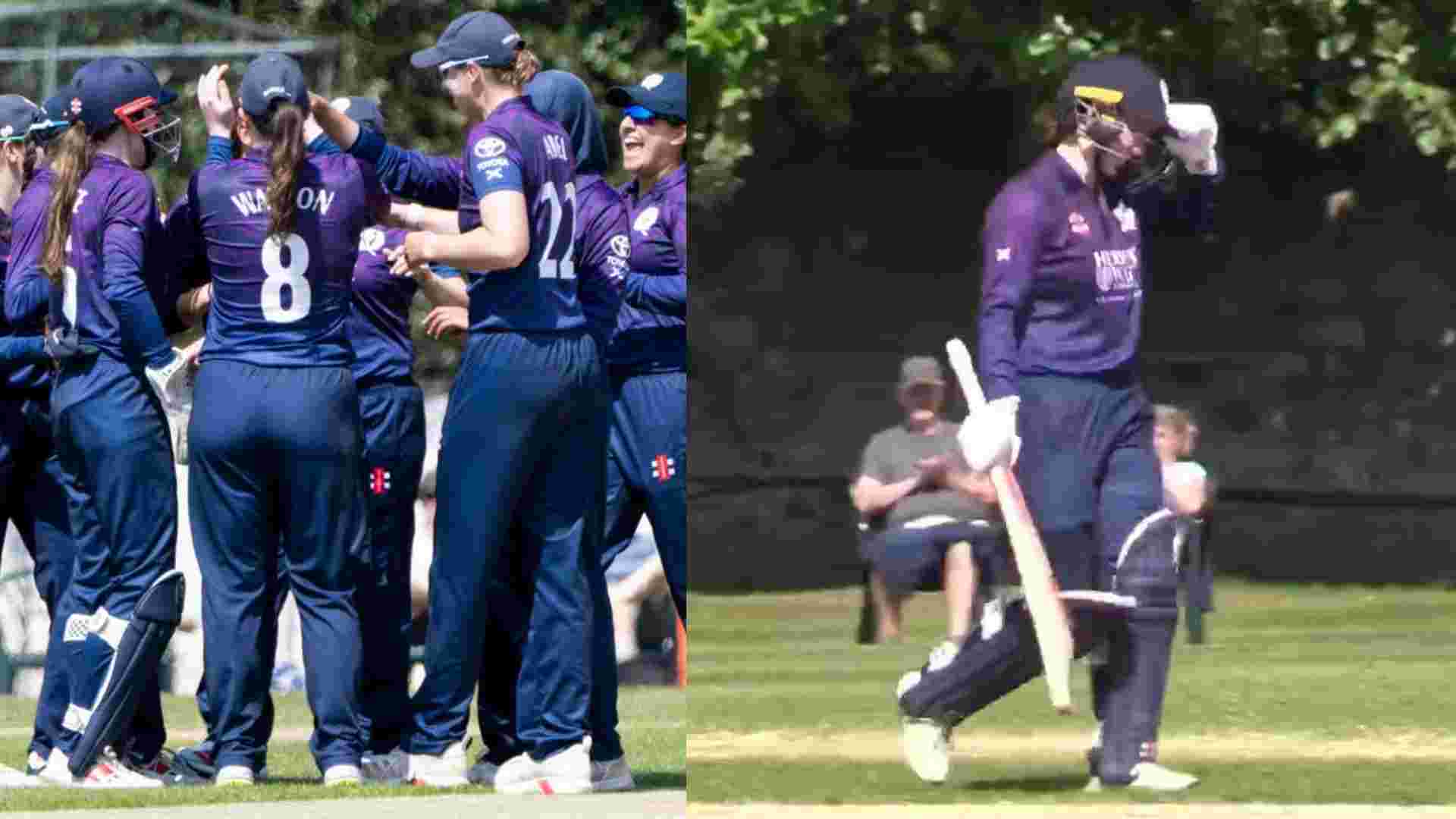 स्कॉटलैंड नीदरलैंड बांग्लादेश महिला T20I त्रिकोणीय सीरीज फ्रेजर और कार्टर की बदौलत स्कॉटलैंड महिला टीम ने नीदरलैंड पर आसान जीत दर्ज की