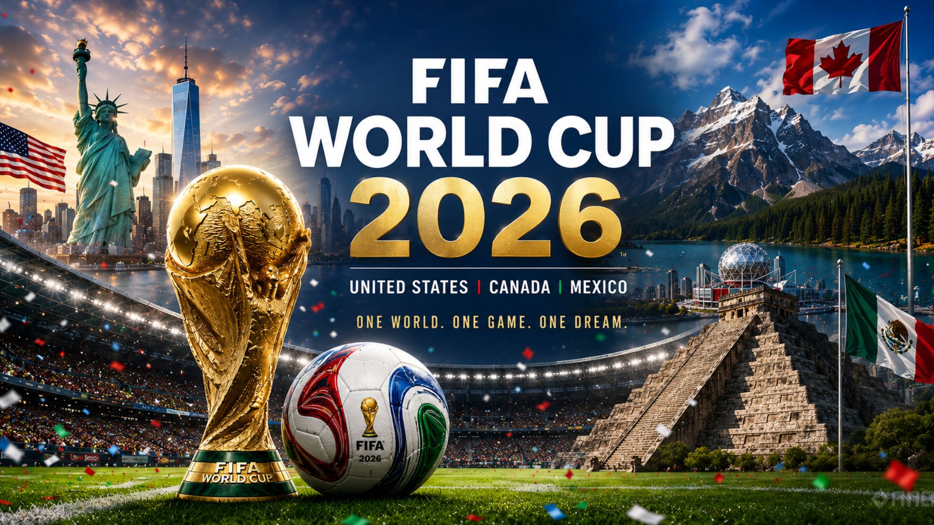 3 मेजबान देश, 48 टीमें और अनगिनत कहानियां: फीफा विश्व कप 2026 का आगाज़