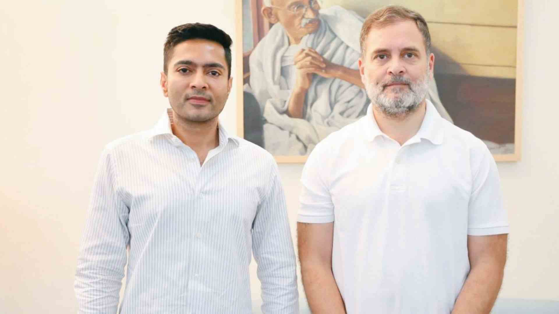 टीएमसी-कांग्रेस संबंधों में बढ़ती नज़दीकियों के बीच अभिषेक बनर्जी ने राहुल गांधी से की मुलाकात