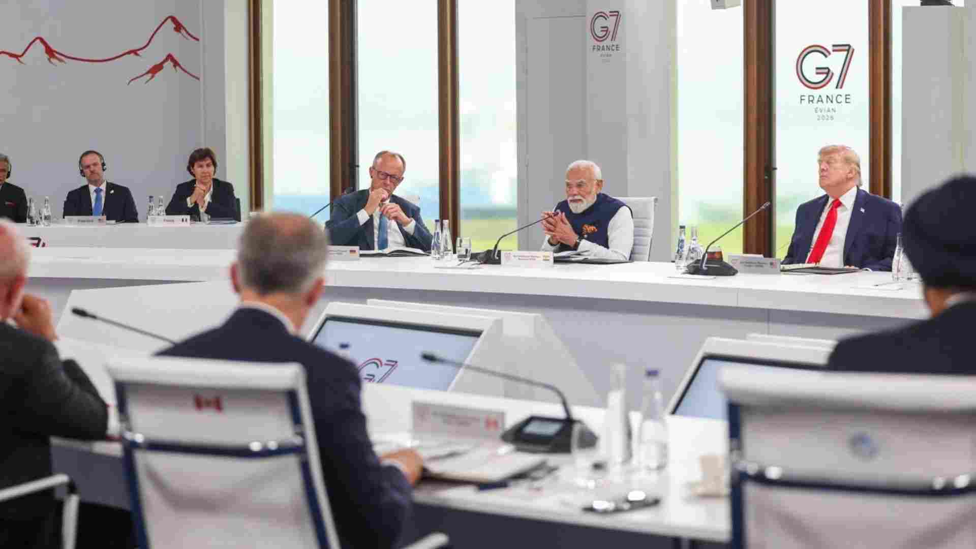 G7 संबोधन में मोदी ने समुद्री सुरक्षा और वैश्विक विश्वास पर जोर दिया