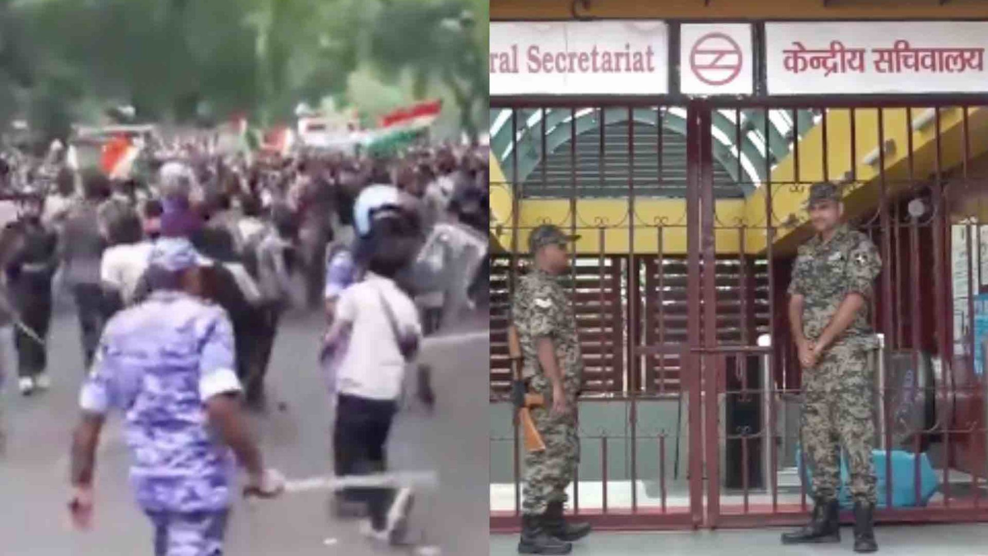 दिल्ली में CJP के प्रदर्शनों के बीच भारी पुलिस तैनाती, मेट्रो स्टेशन बंद रखने का सिलसिला जारी