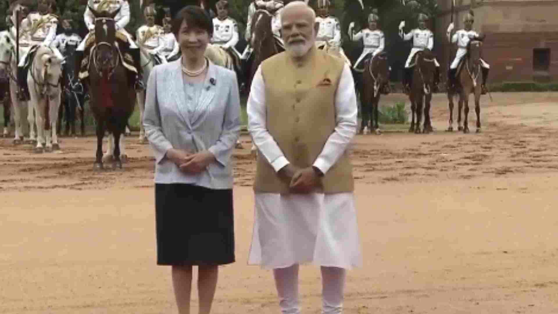 प्रधानमंत्री मोदी ने 16वें भारत-जापान वार्षिक शिखर सम्मेलन के लिए जापानी प्रधानमंत्री साने ताकाइची का स्वागत किया