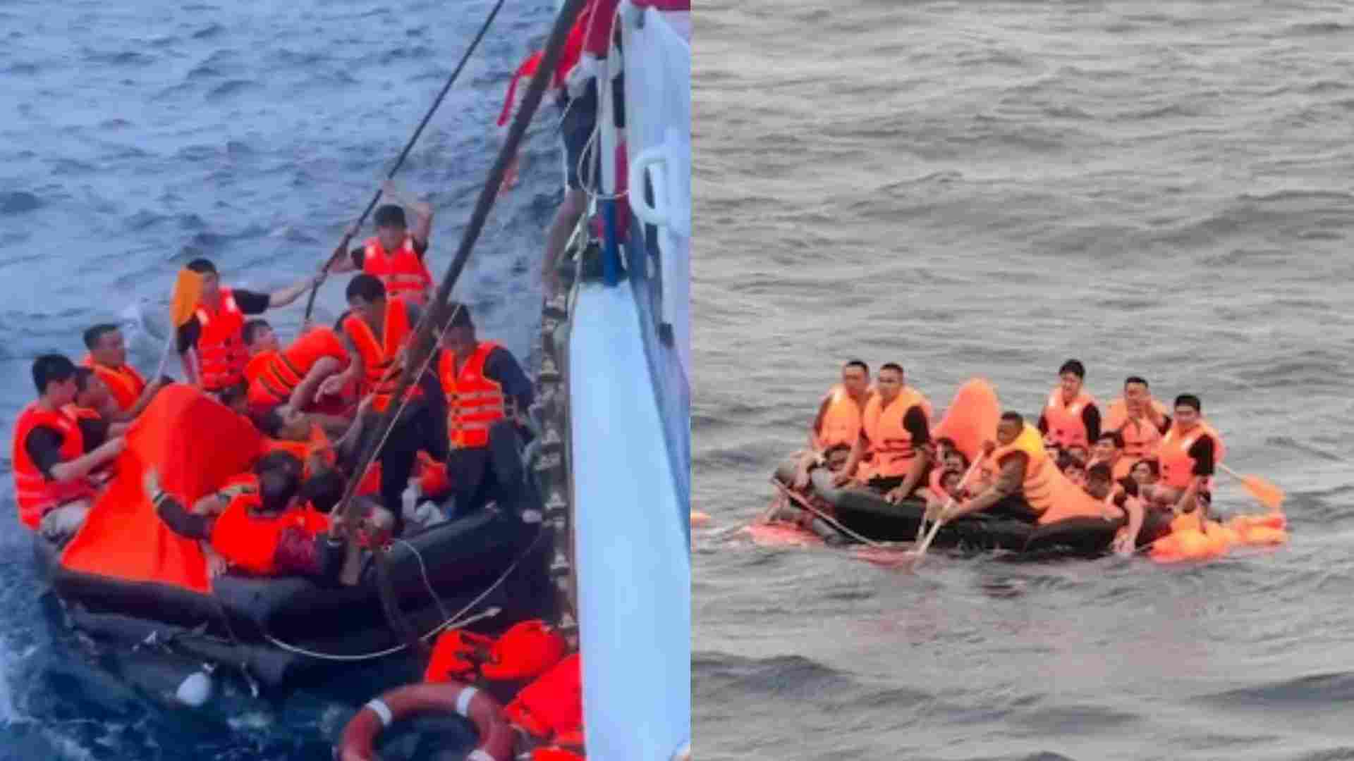 वियतनामी मालवाहक जहाज दक्षिण चीन सागर में डूबा, 23 चालक दल के सदस्य अब भी लापता