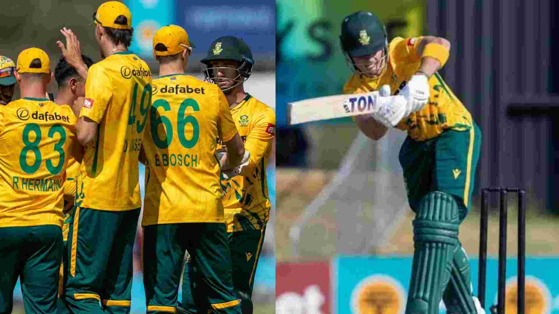 SA-ZIM-NAM T20I ट्राई-सीरीज: ब्रेविस के लगातार दूसरे 75 रन ने दक्षिण अफ्रीका को जिम्बाब्वे पर आसान जीत दिलाई
