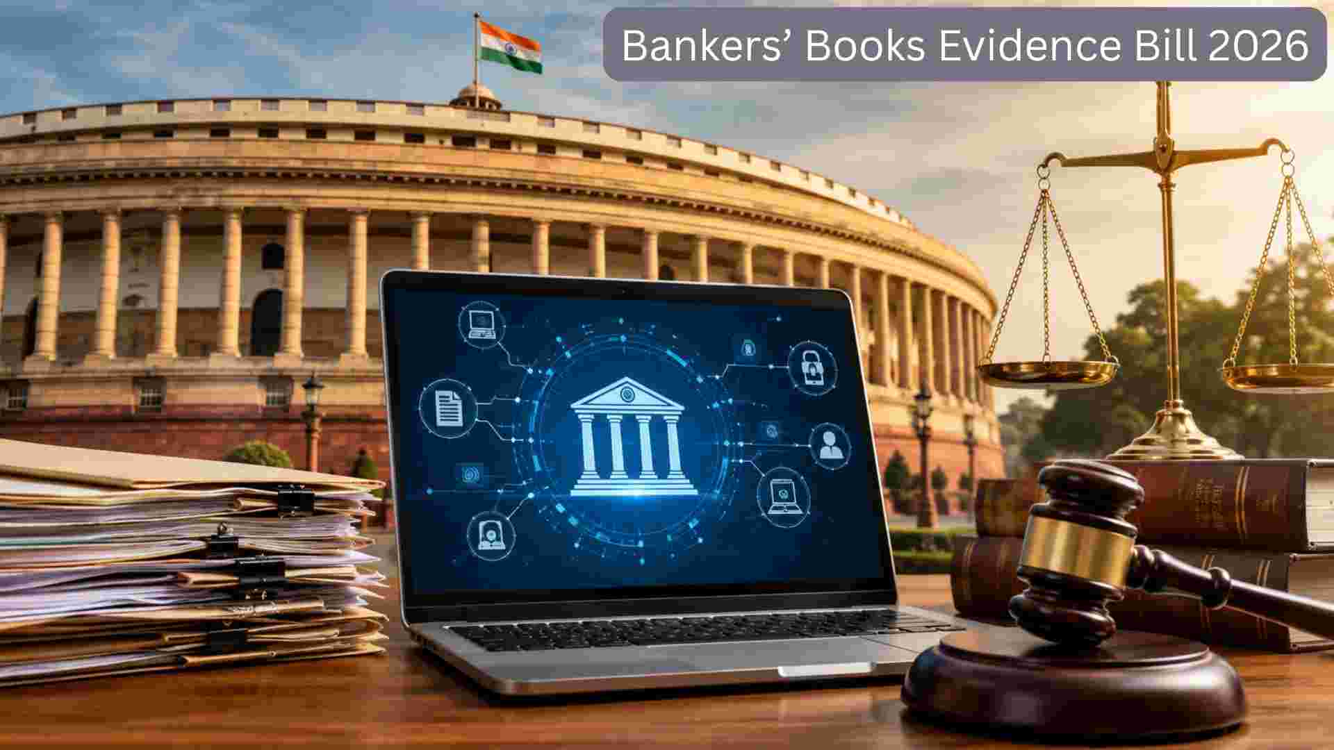 राज्यसभा से पारित बैंकर्स’ बुक्स एविडेंस बिल 2026 क्या है?